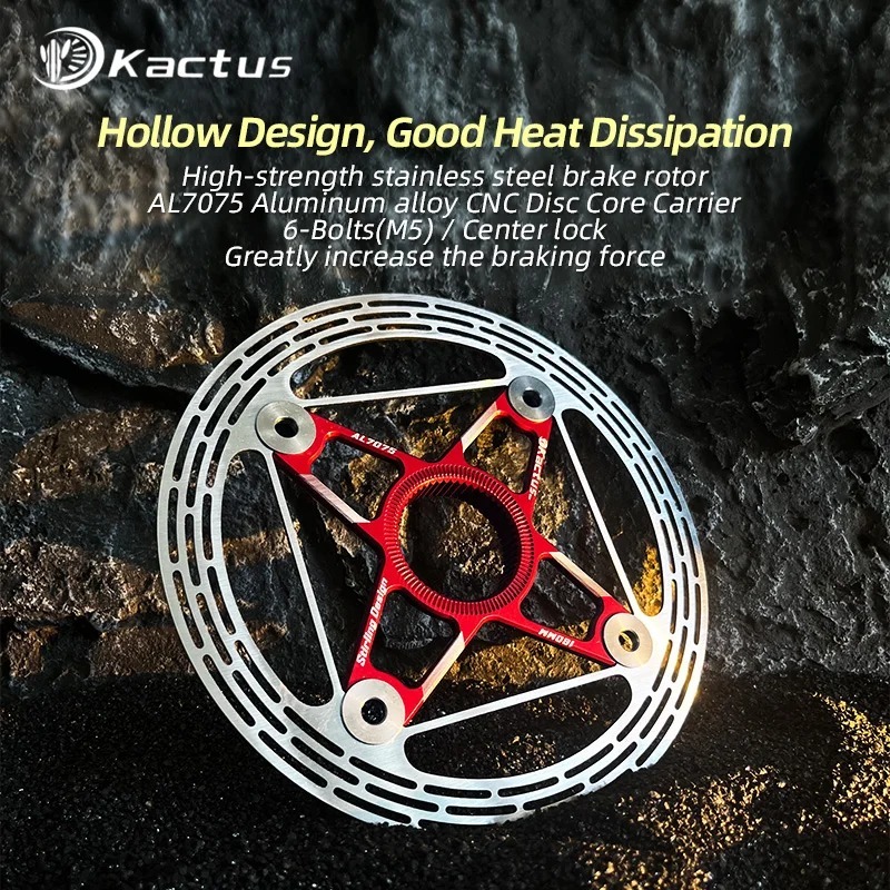 KACTUS UltraLight 140 160 mm Road Bicycle Brake Disc - Center Lock Rotor