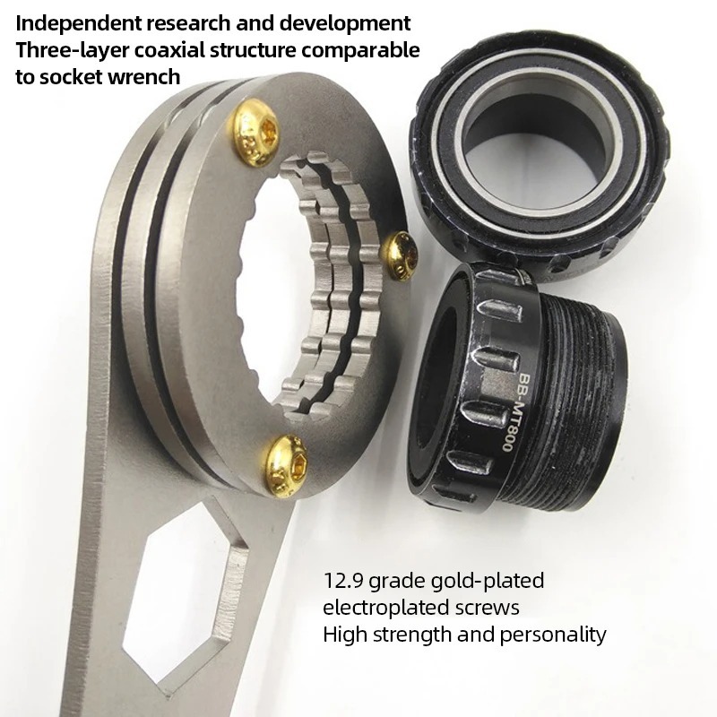 Bicycle Bottom Bracket Wrench - BB Install Bike Tools - fit for Sram BSA FSA DUB BB