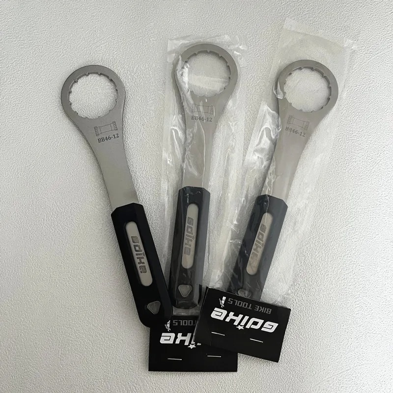 Bottom Bracket Tool 46-12notch BB Wrench Bike Tools Fit for SRAM 24T BSA-DUB and KACTUS BSA30 PF30 MTB Road Bicycle Repair Tool