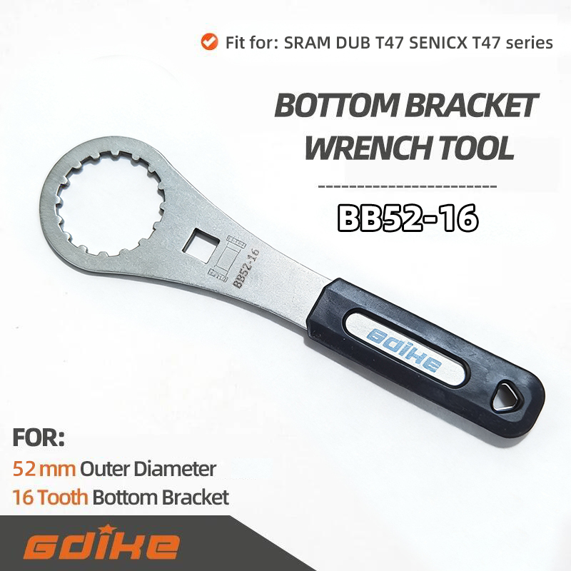 不上架信息没改缺图片Bottom Bracket BB52-16 Notch Wrench Bicycle Repair Tool for SRAM DUB T47BB SENICX T47 Thread Bottom Bracket BB Tools 