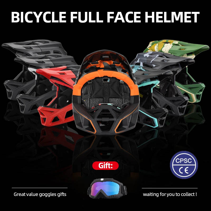 CHINION Full Face Helmet - Adult Off-road Safety Mtb Helmet
