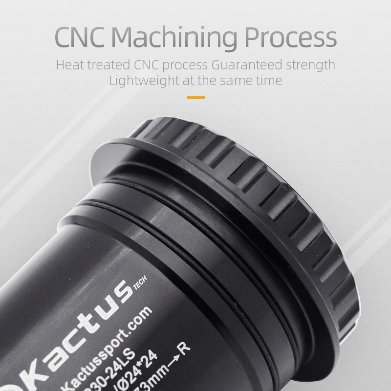 KACTUS BB30-24 LS - Ceramic Bearing Bottom Brackets - 68-73mm fit for 24mm Crankset