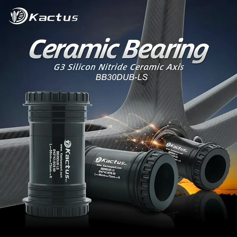 Bicycle Bottom Bracket BB30DUB-LS Ceramic Bearing - Fit for SRAM DUB Cranksets - Width 68-73mm