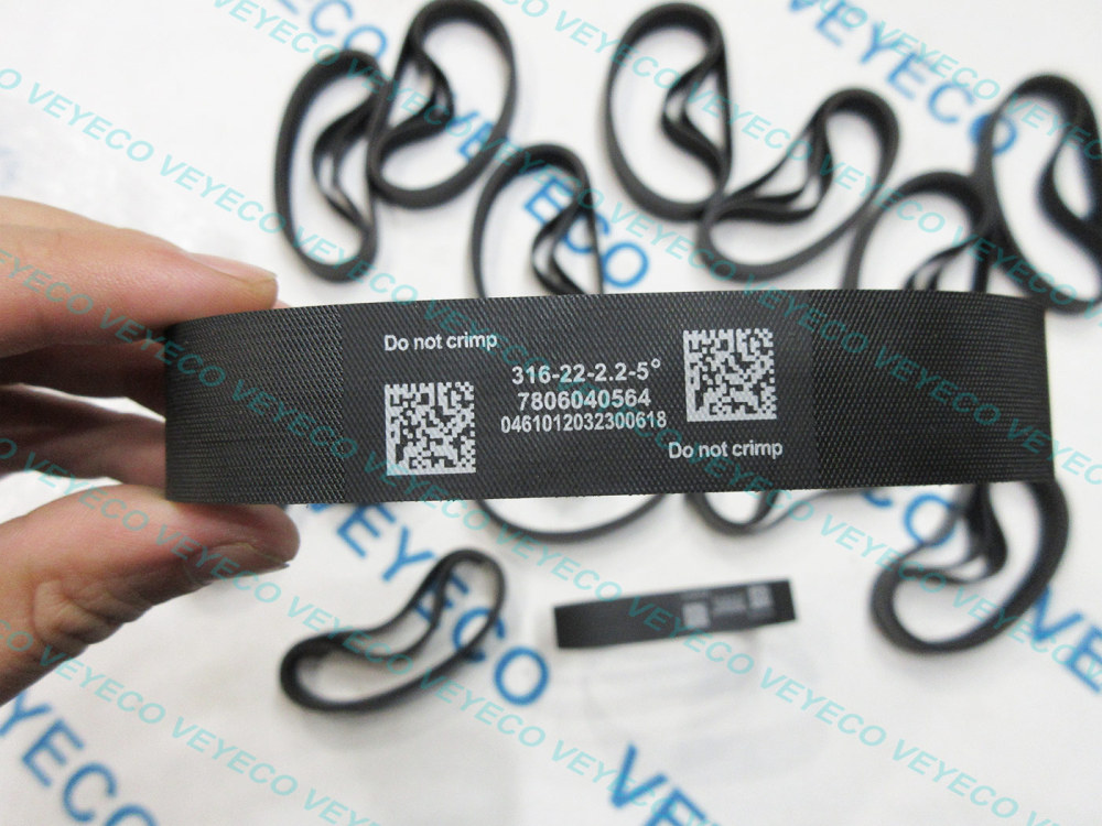 7806040564 Steering Rack Belt for 2012-2016 Tesla Model S/X Land Rover Range Rover 2016-2019 316-22-2.2-5°
