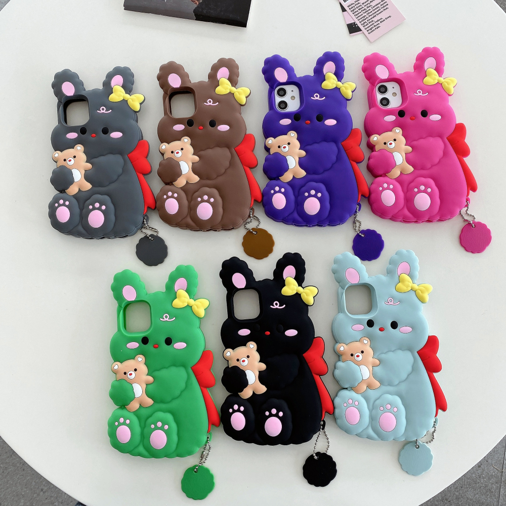 Cute Rabbit pattern mobile phone shell