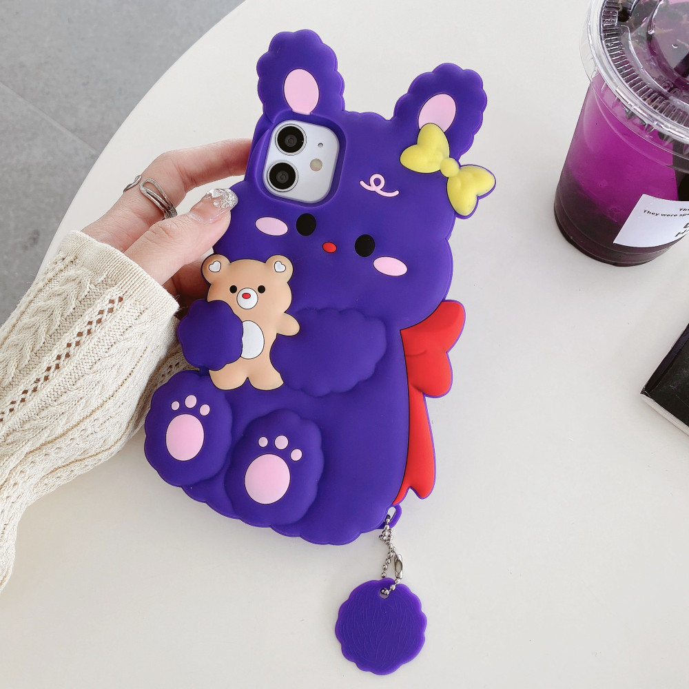 Cute Rabbit pattern mobile phone shell