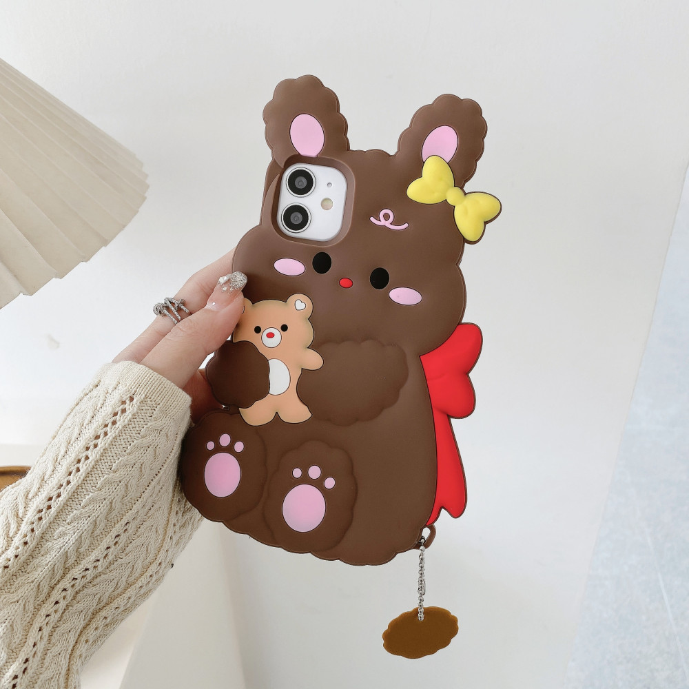 Cute Rabbit pattern mobile phone shell