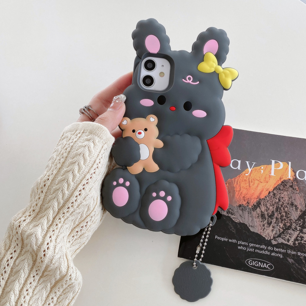 Cute Rabbit pattern mobile phone shell