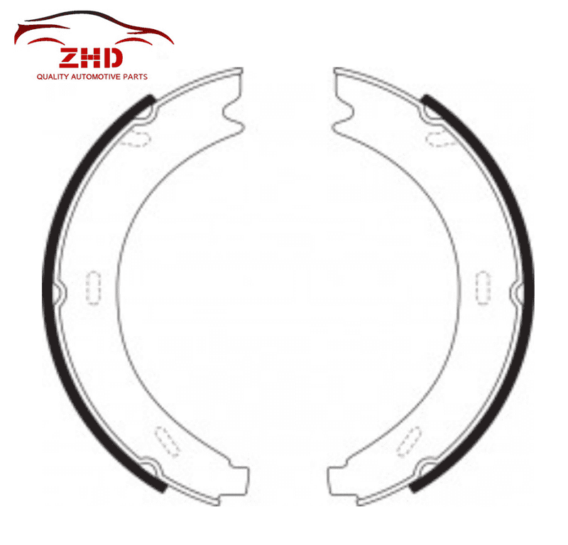 Rear Drum Brake Shoe S816 for Mercedes Benz 124 190 A-Class B-Class C-Class E-Class OEM 1244200720 A 201 420 08 20