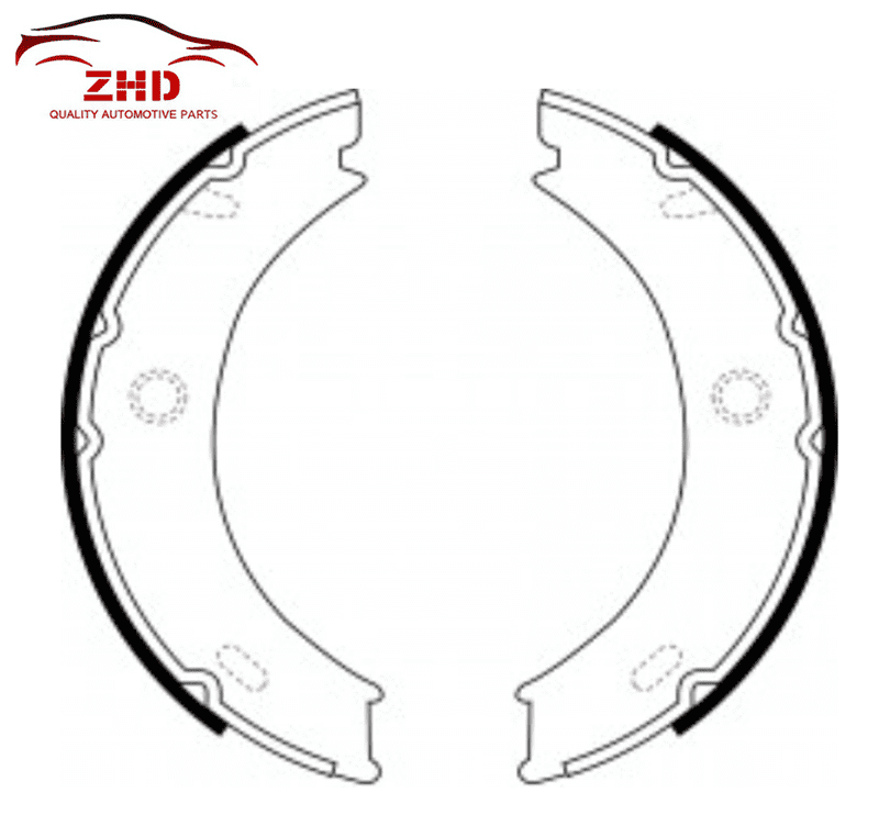 Rear Parking Brake Shoe S865 for Mercedes Benz Sprinter 904 903 VW LT 28-46 OEM 0024205920 2D0609538A A 904 420 02 20 Shoe Brake
