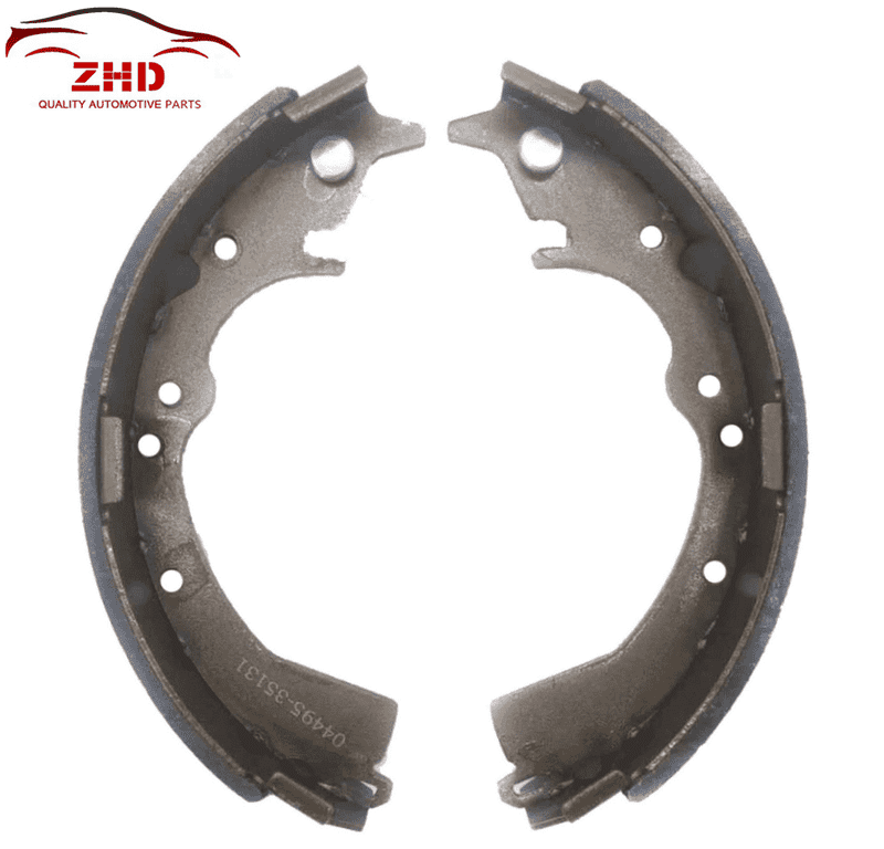 China Factory Rear Drum Brake Shoe K2282 K2283 for Toyota Hiace YH50 YH51 LH51 Hilux LN150 KDN150 OEM 04497-26050 04495-25060