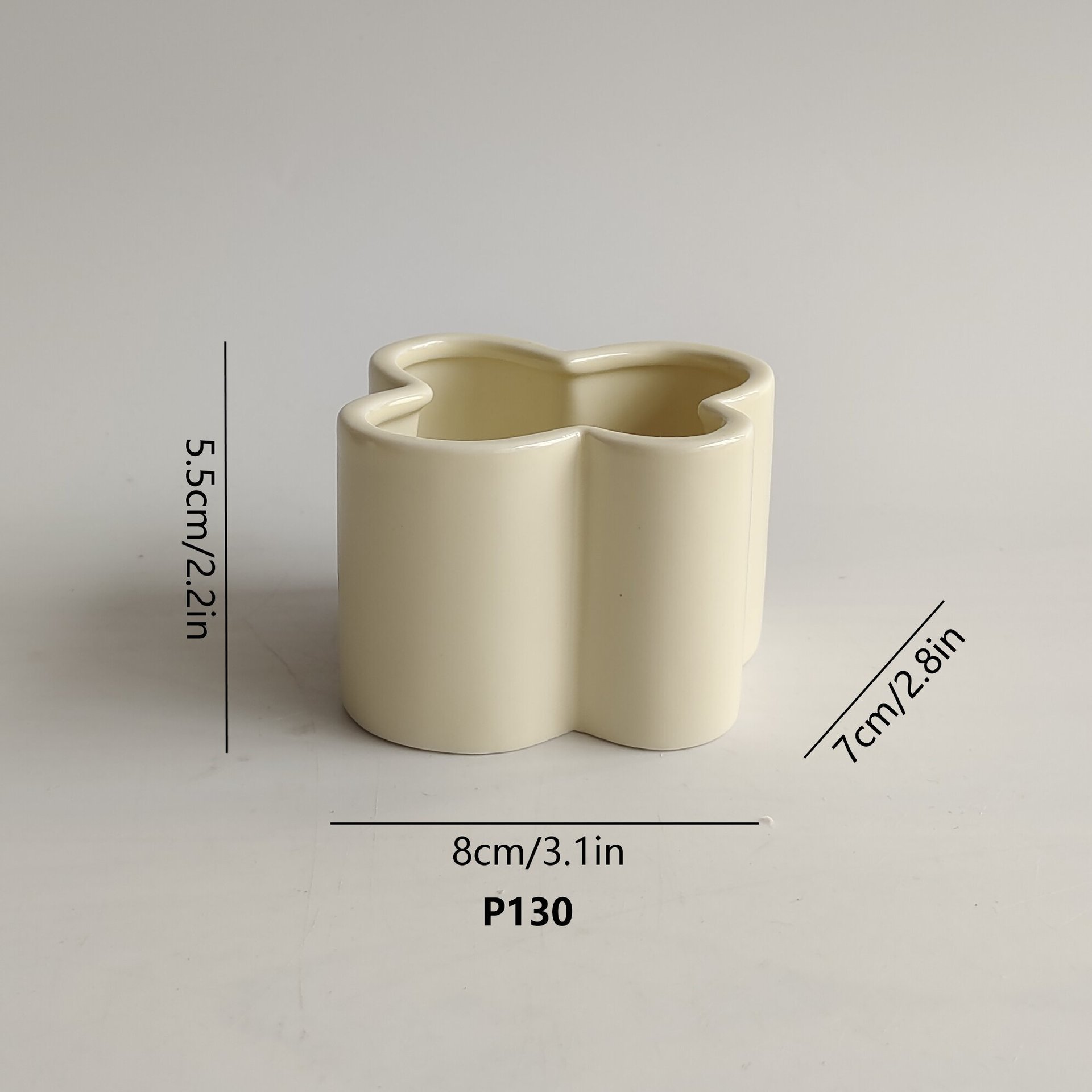 Ceramic Aromatherapy Candle Cup, Niche Bedroom Decorative Scented Candle Jar