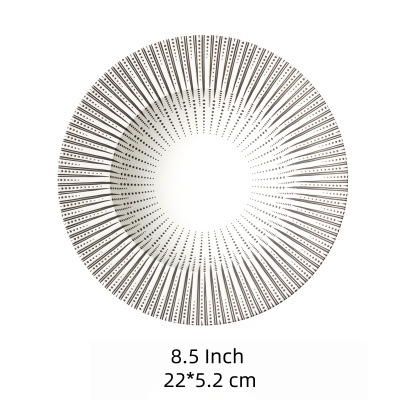 Ceramic Western Deep Plate Dish Pasta Dish Restaurant Cafe Dish Saucer Soup Plate Pasta Bowl Salad Hat Plate Tableware