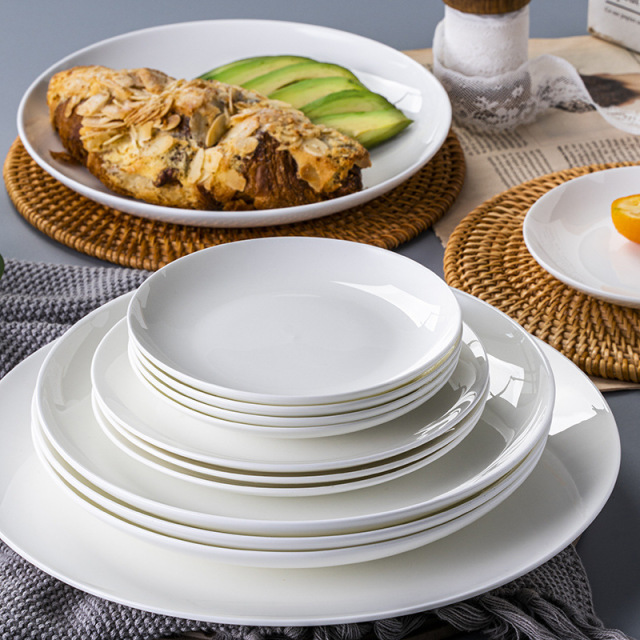 high quality ceramic Dinner Plates With custom Logo