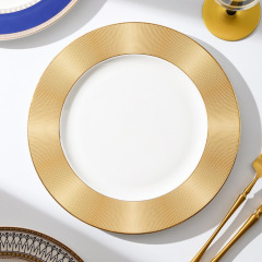 porcelain plate tableware, creative plating plate