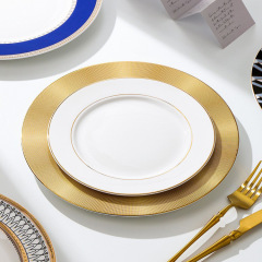 porcelain plate tableware, creative plating plate