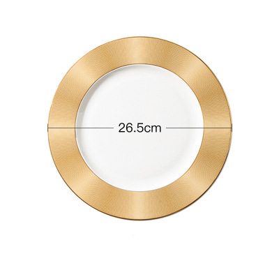 porcelain plate tableware, creative plating plate