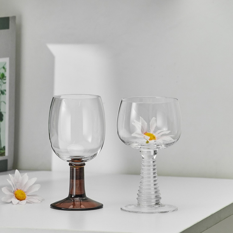 Traditionally-Crafted Vintage Champagne Glasses