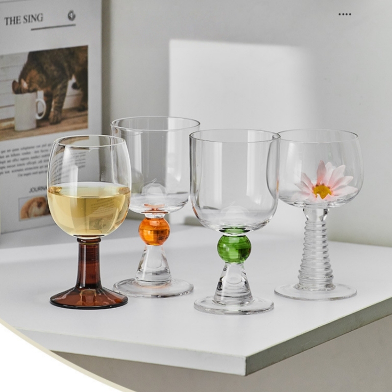 Traditionally-Crafted Vintage Champagne Glasses