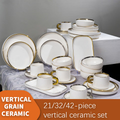 21pcs.32pcs dinnerware set for 4 persons and 6 persons,high quality custom dinner set