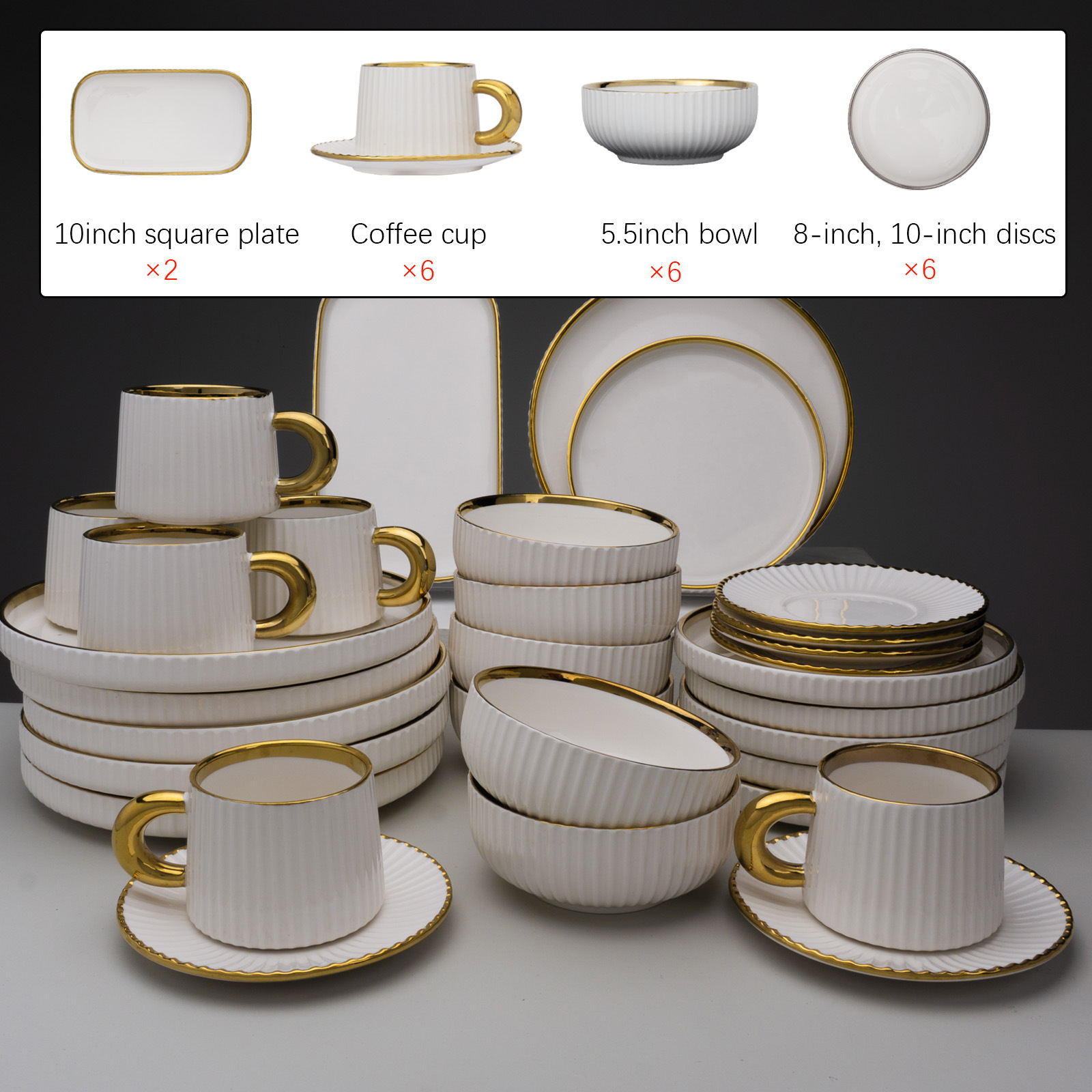 21pcs.32pcs dinnerware set for 4 persons and 6 persons,high quality custom dinner set
