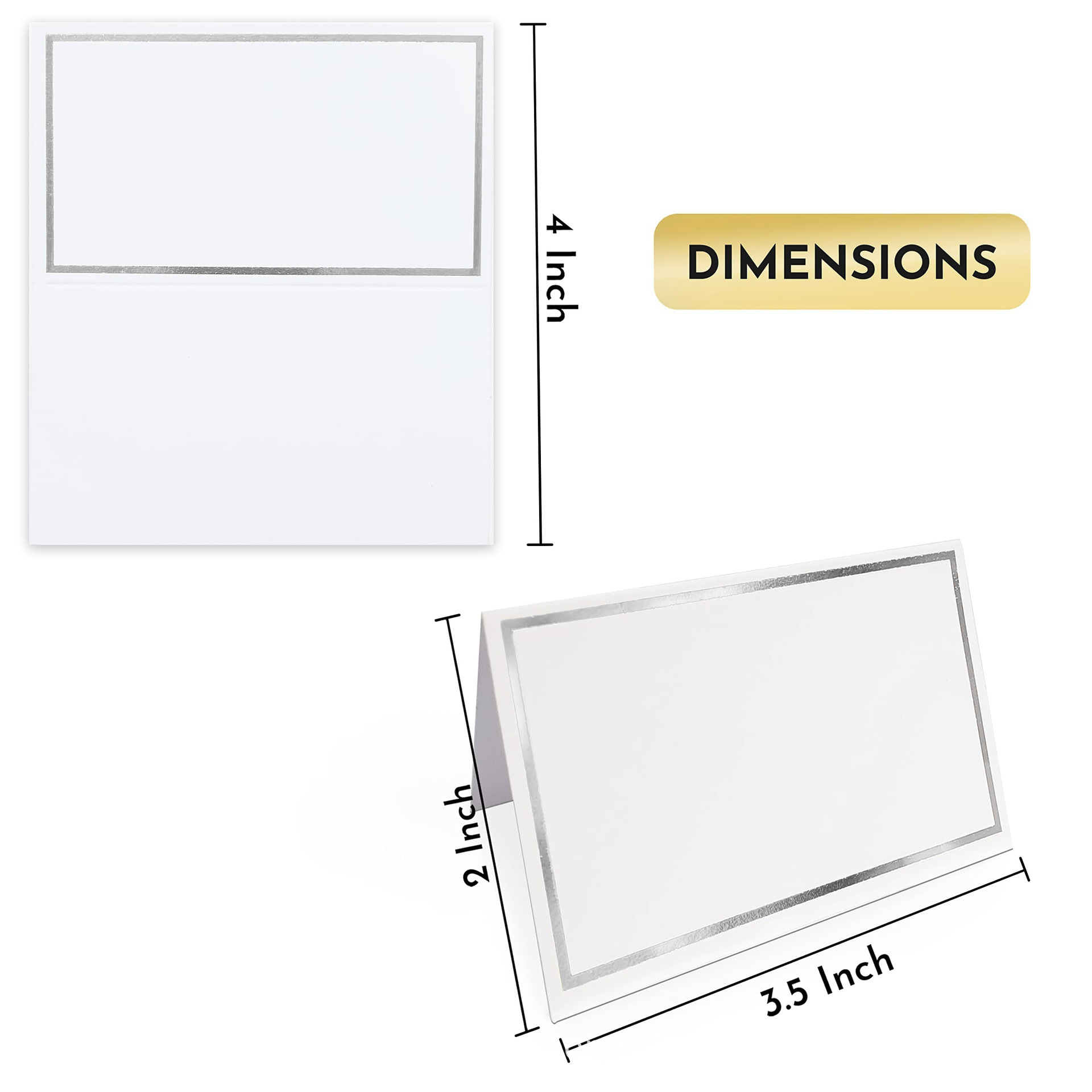 Customized wedding banquet seat cards, double-sided table cards