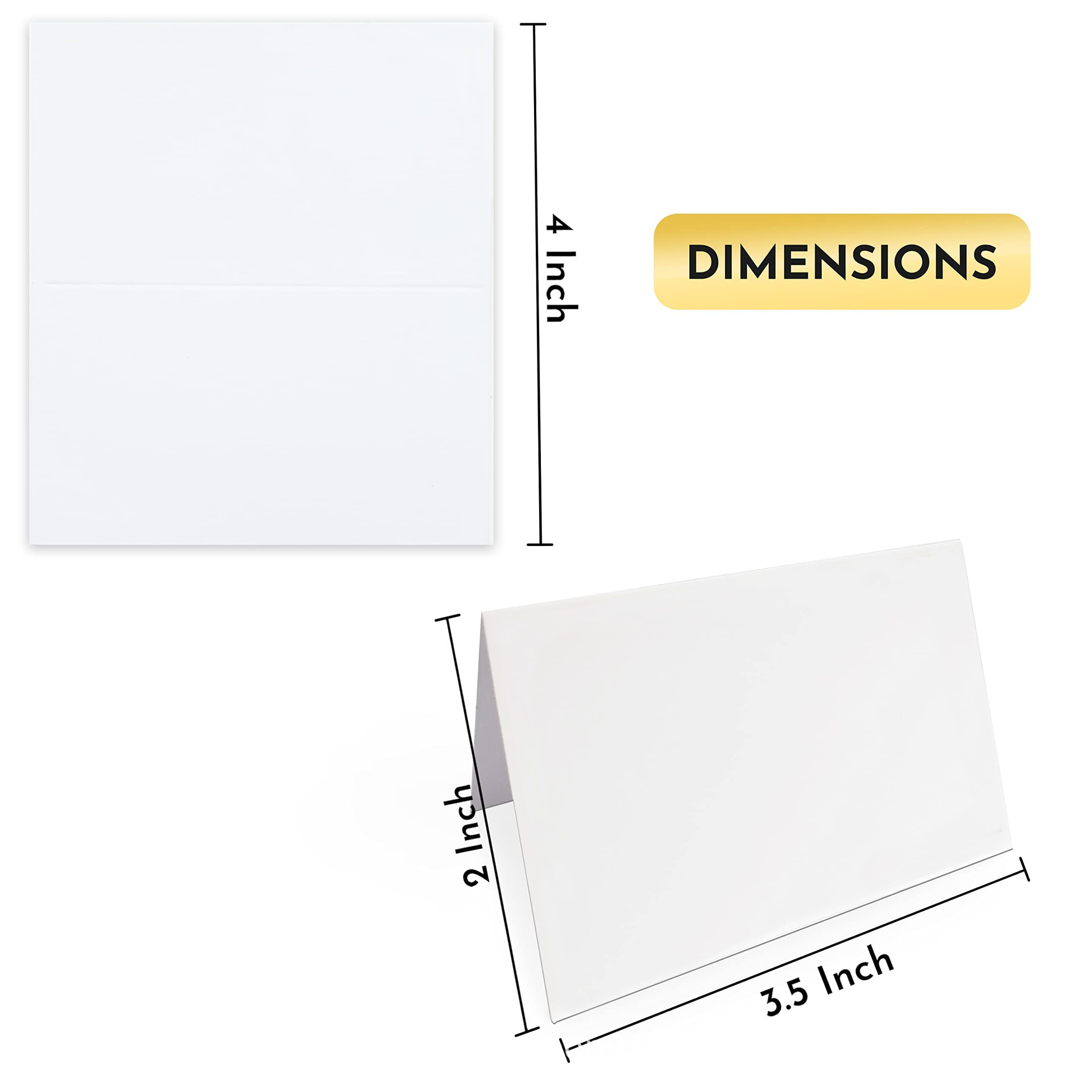 Customized wedding banquet seat cards, double-sided table cards