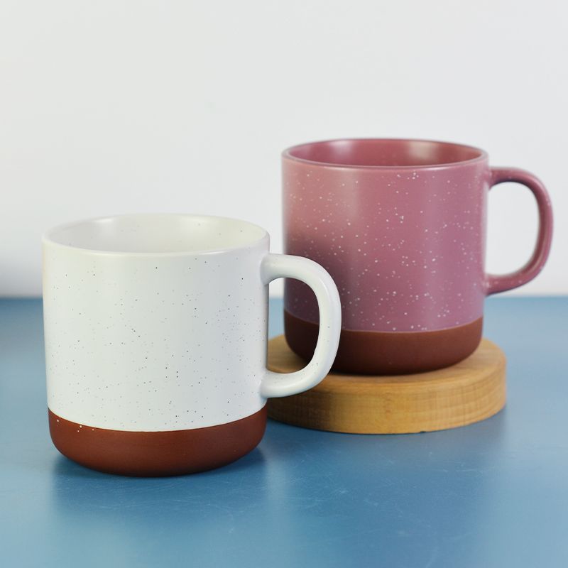 Best-selling Two-color Mosaic Ceramic Mug, Personalized Starry Mug, Holiday Promotion Gift Printed Logo Ceramic Model Mugs 460ML