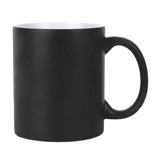 Wholesale 11oz blank mugs, custom LOGO color-changing cups,magic mug