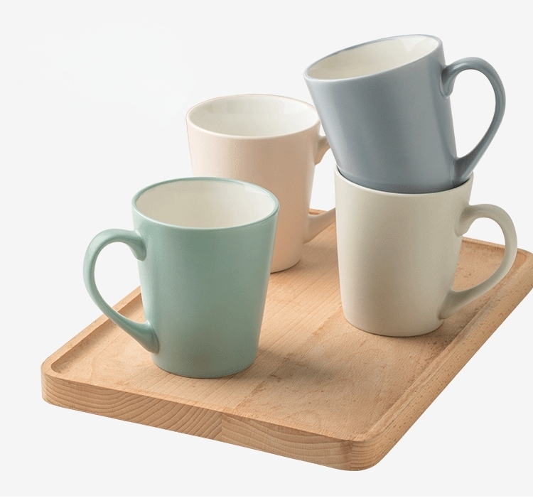 Coffee Mug Cup Tea Cup Cups Coffee Cup Colorful Glaze Freshwater Cup Pink Green Couple Cup Simple Home Office Ceramic Mug Coffee Cups Cups