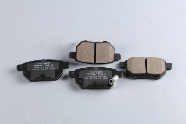 Toyota Tsusho Ceramic Brake Pads 04466-12150 For Toyota Corolla NRE150 ZRE151 2008-