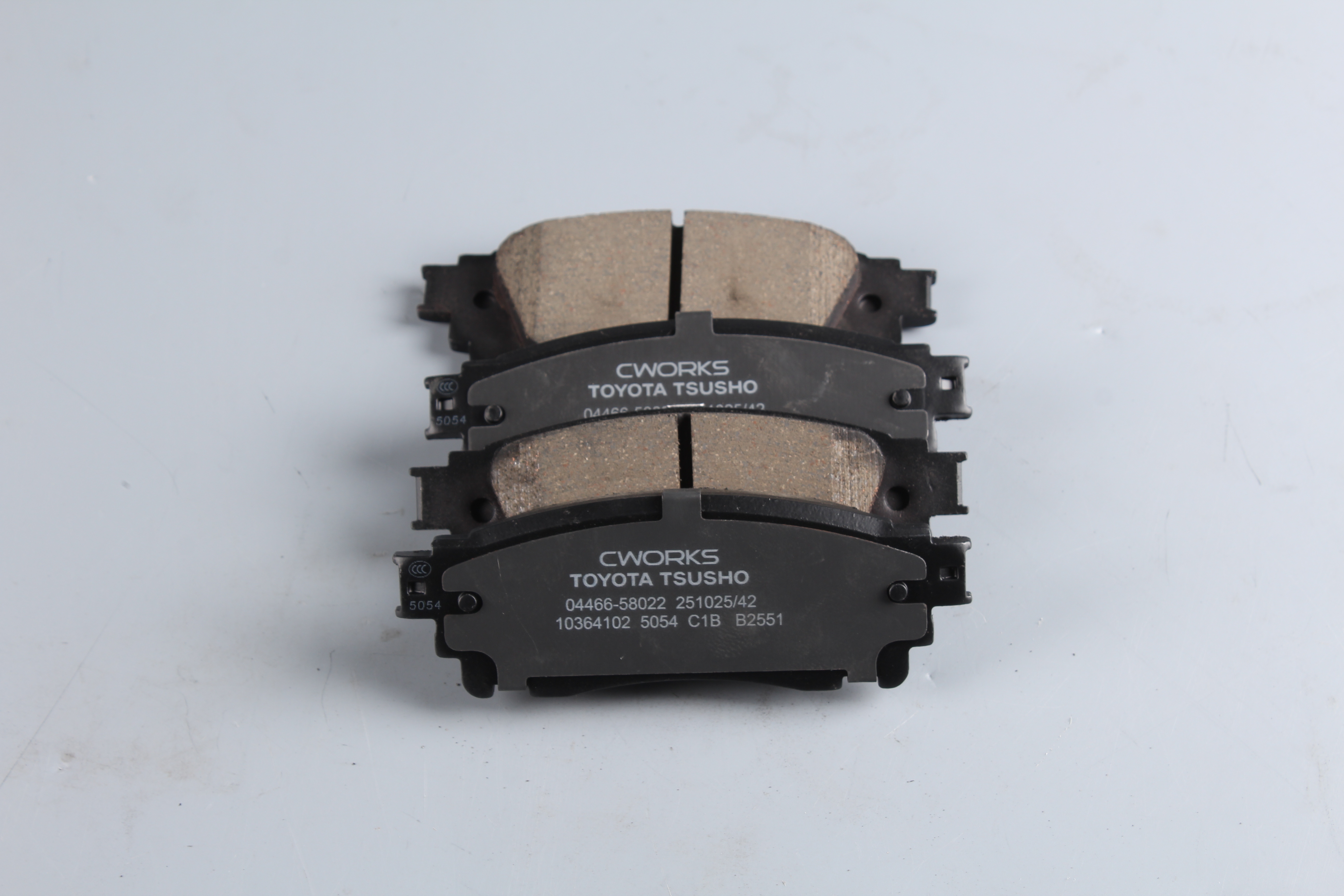 04466-58022 Ceramic Brake Pads | Toyota Tsusho | Fit Alphard Vellfire AGH30 Lexus LM350 AYH36 2015-