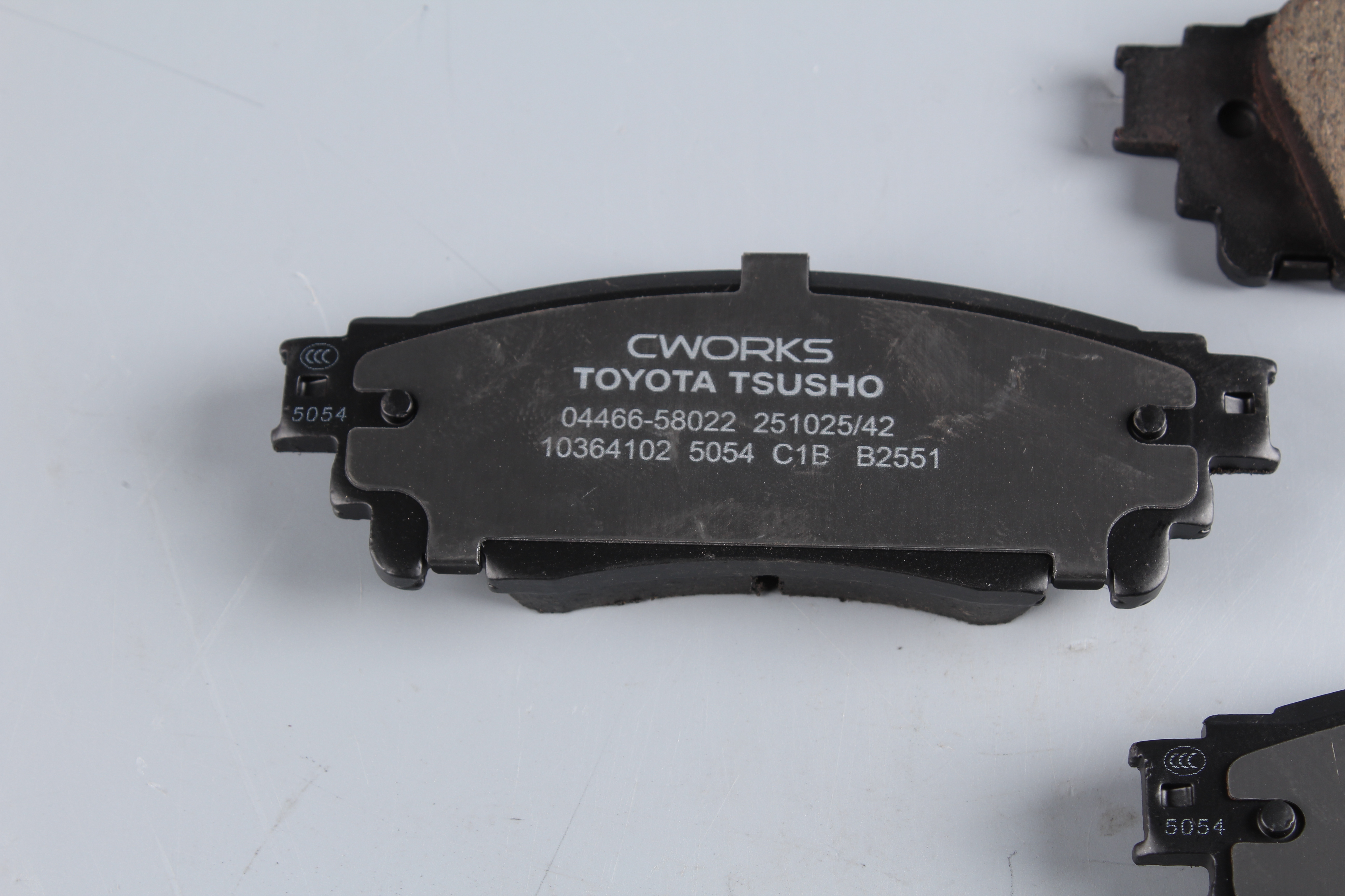 04466-58022 Ceramic Brake Pads | Toyota Tsusho | Fit Alphard Vellfire AGH30 Lexus LM350 AYH36 2015-