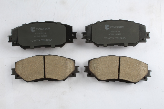 Toyota Tsusho Front Disc Brake Pad Kit 04465-60151 For Land Cruiser HDJ101 UZJ100 Lexus LX470