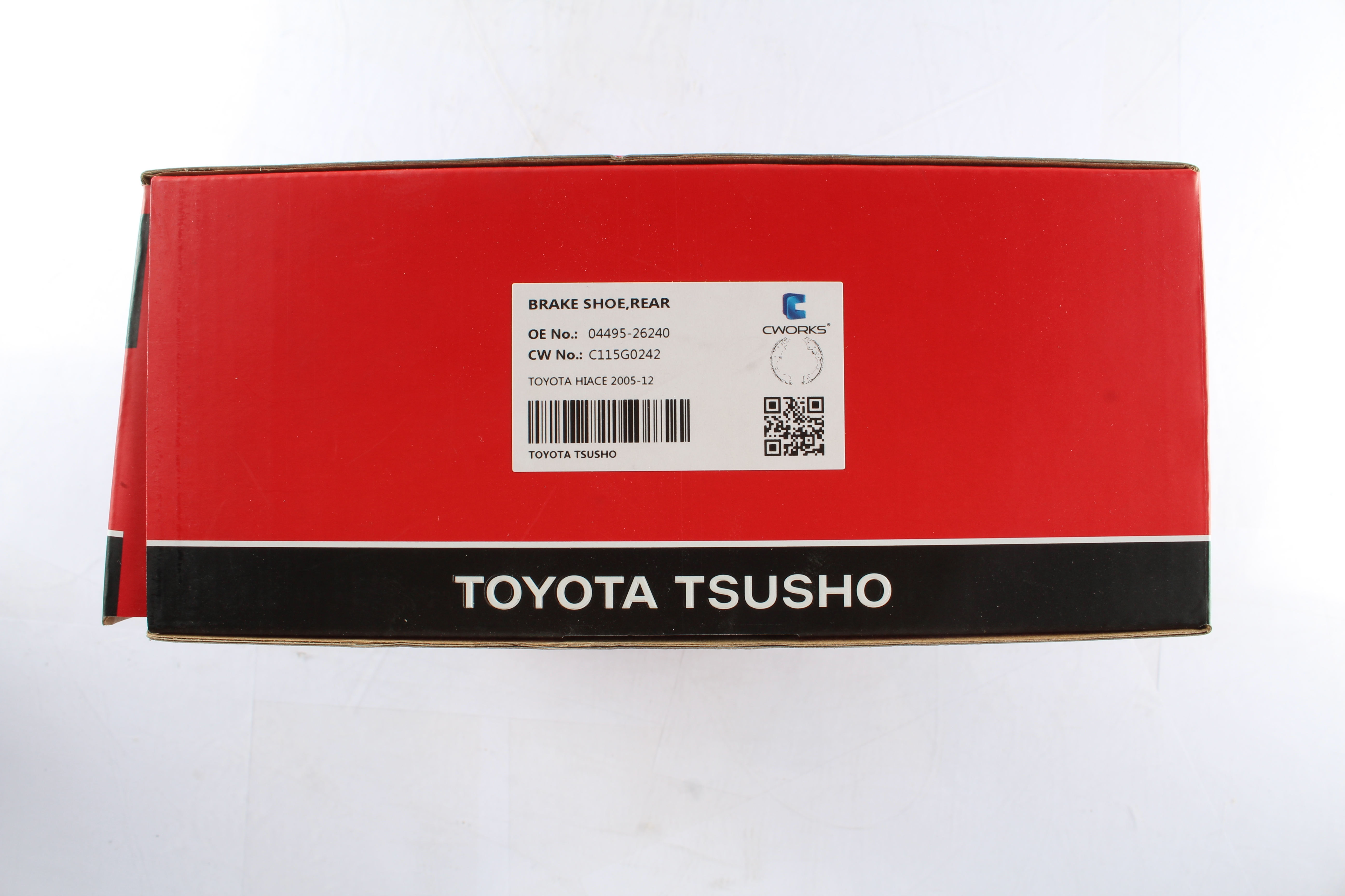Toyota Tsusho Rear Brake Shoe Kit 04495-26240 For Hiace KDH200 KDH202