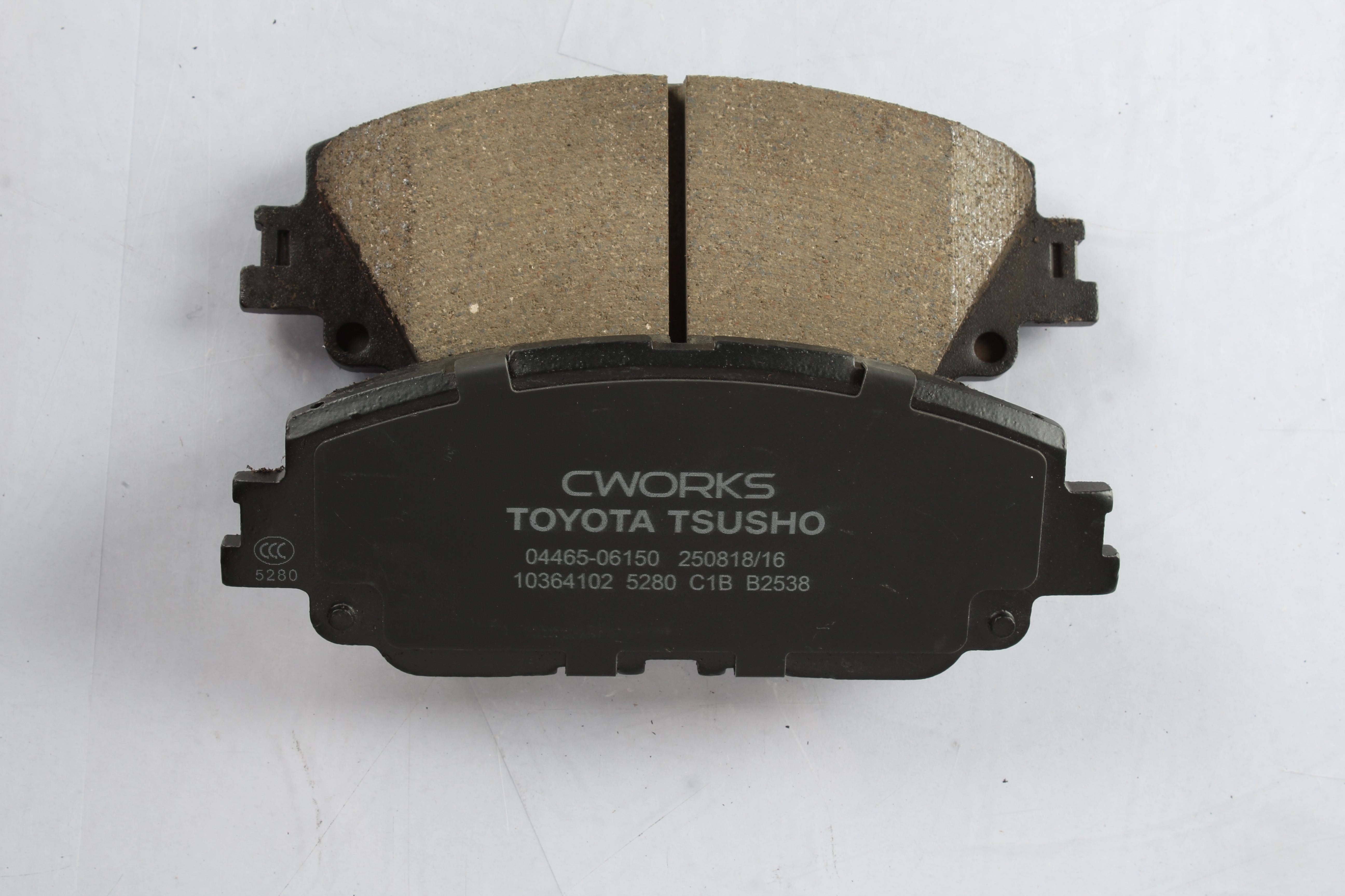 Toyota Tsusho Front Disc Brake Pad Kit 04465-06150 For Camry ASV71 MXVA71 Wildlander AXAH52 MXAA52