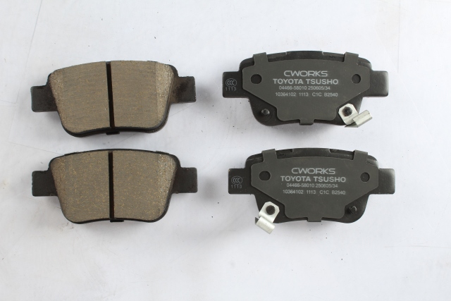 Toyota Tsusho Rear Disc Brake Pad Kit 04466-58010 For Alphard ANH20 ATH20 GGH20 Previa AHR20