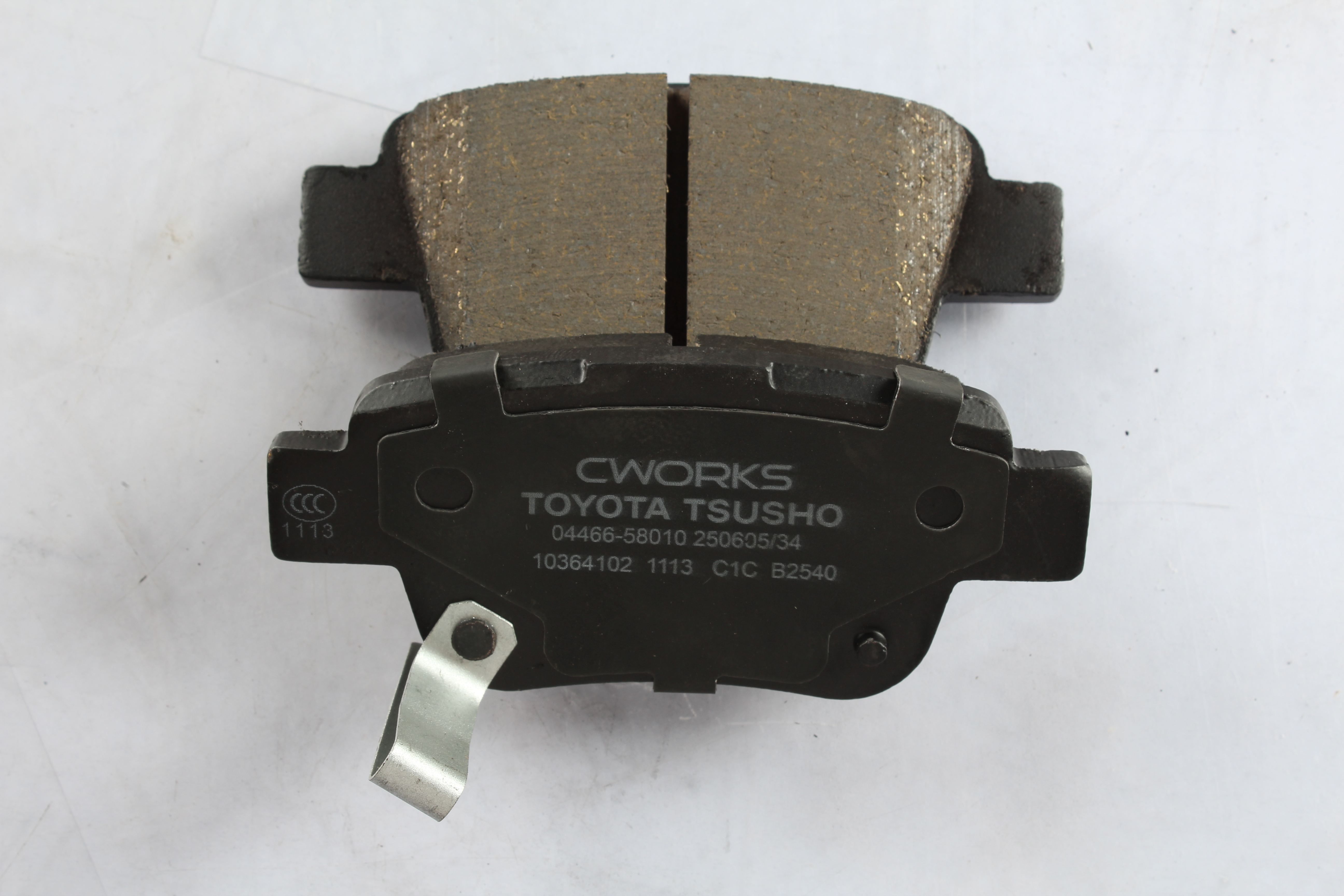 Toyota Tsusho Rear Disc Brake Pad Kit 04466-58010 For Alphard ANH20 ATH20 GGH20 Previa AHR20