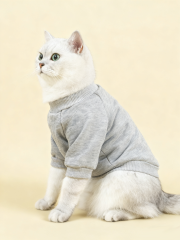 simple design cat sweatshirt