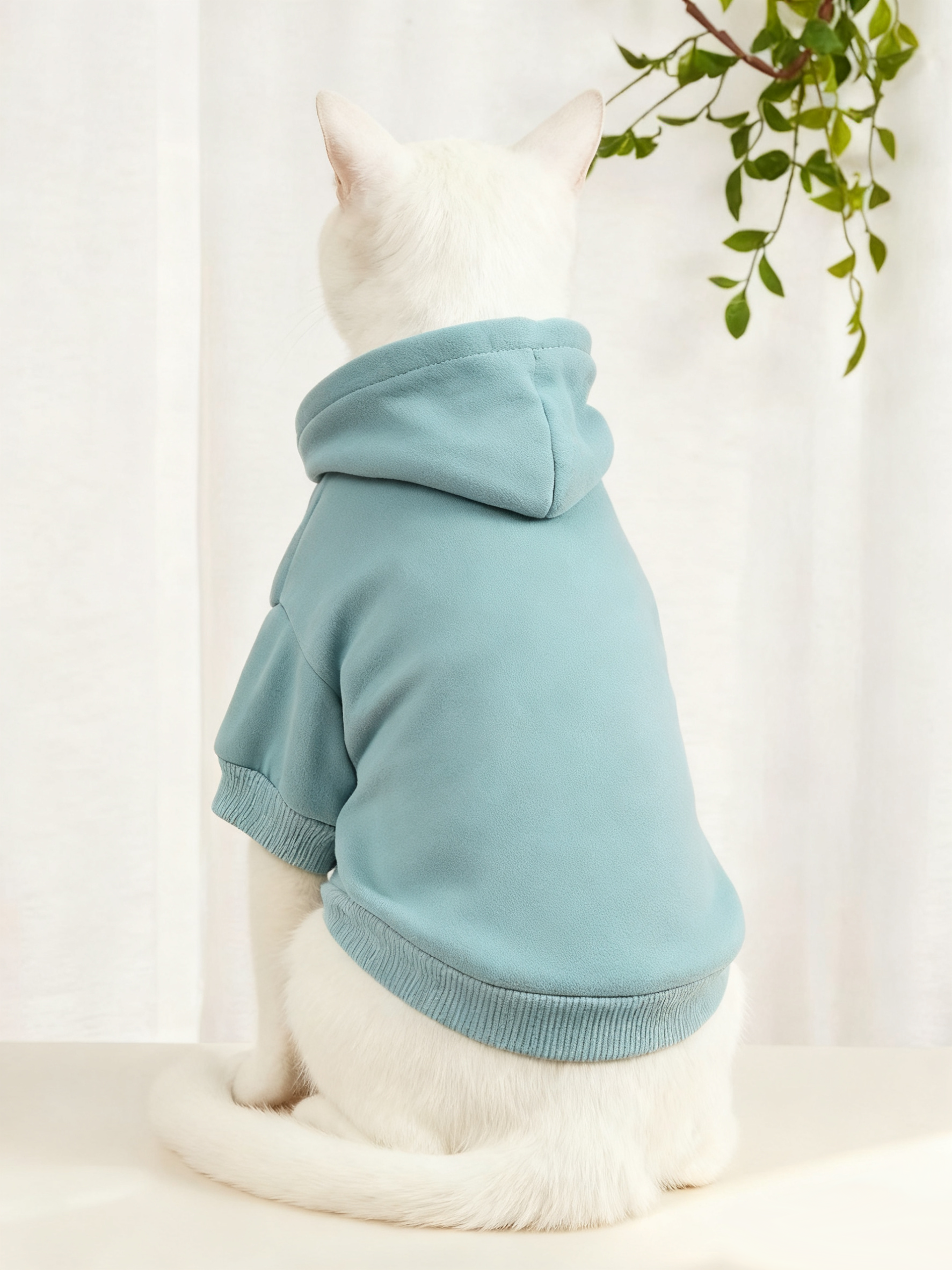 autumn winter cat hoodie