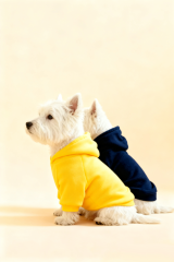 Custom Pet Sweatshirt – Soft Plush Hoodie with Adjustable Fit