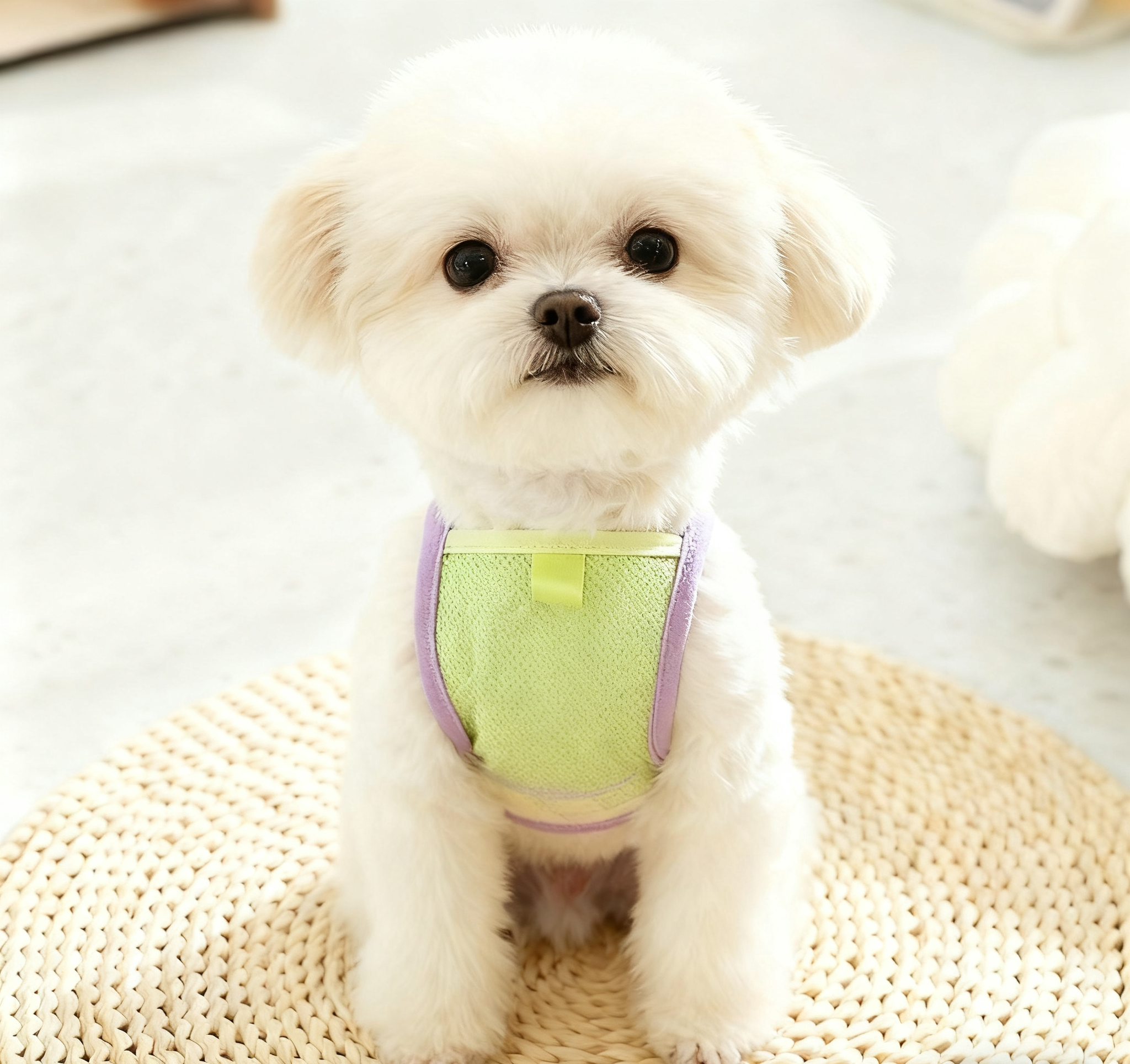 lovely cloud dog vest summer coloful colthes