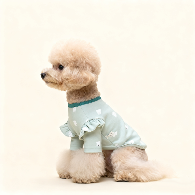 puff sleeves dog clothes