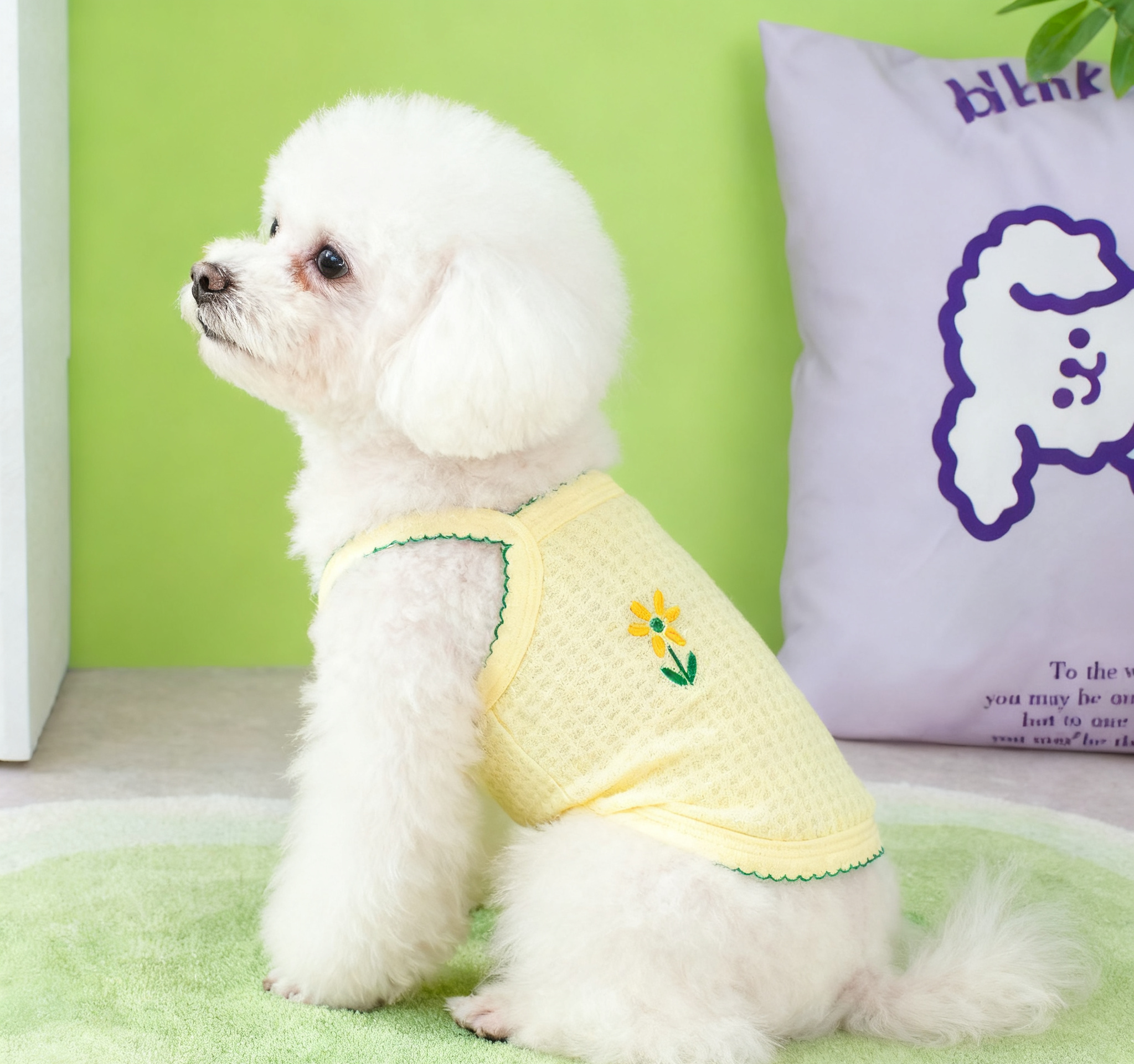 Breathable Cotton Dog Shirt Pet Shirt for Small Dogs