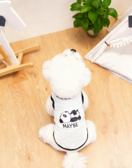 Cool Panda Graphic Dog Tank