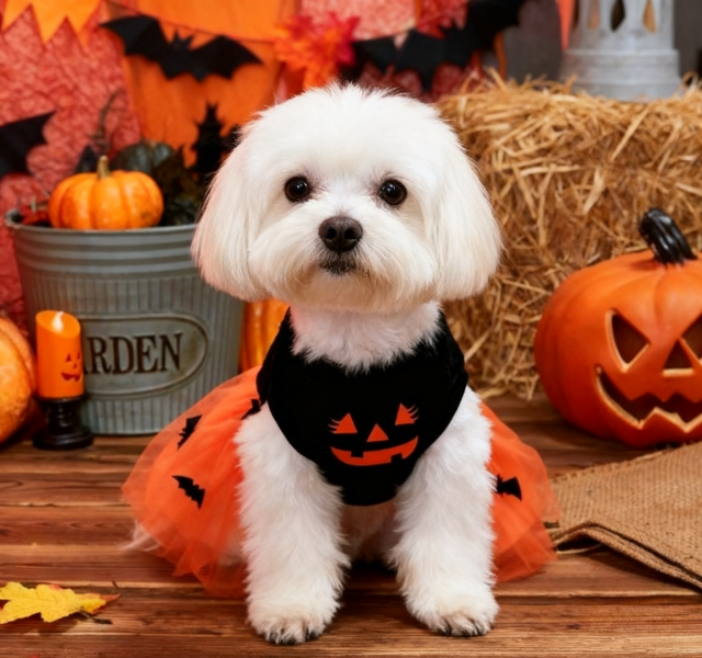Hallowmas dog dress