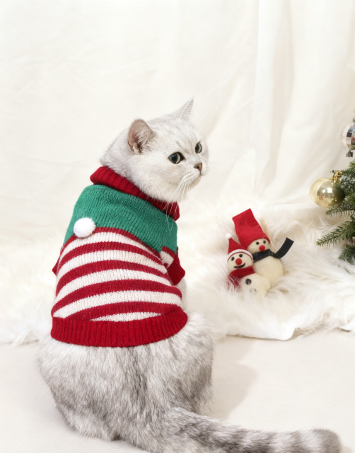 Custom Dog Hoodie – Reindeer Velvet Holiday Onesie