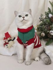Custom Dog Hoodie – Reindeer Velvet Holiday Onesie