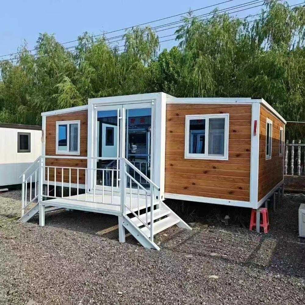 Luxury 20ft Prefabricated Container House Tiny Home with Great Material, Suitable for Living Camping Modular Use