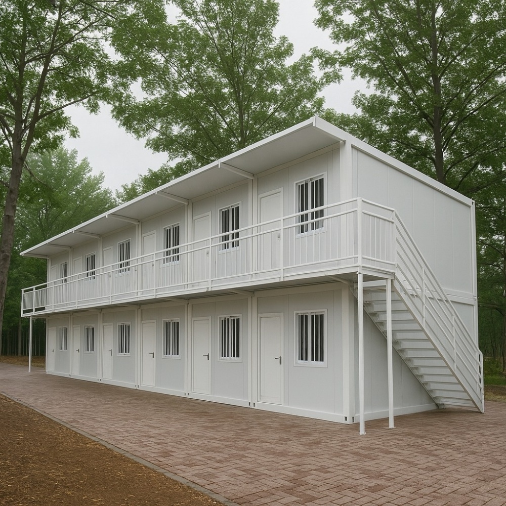 Luxury 20ft Prefabricated Container House Tiny Home with Great Material, Suitable for Living Camping Modular Use